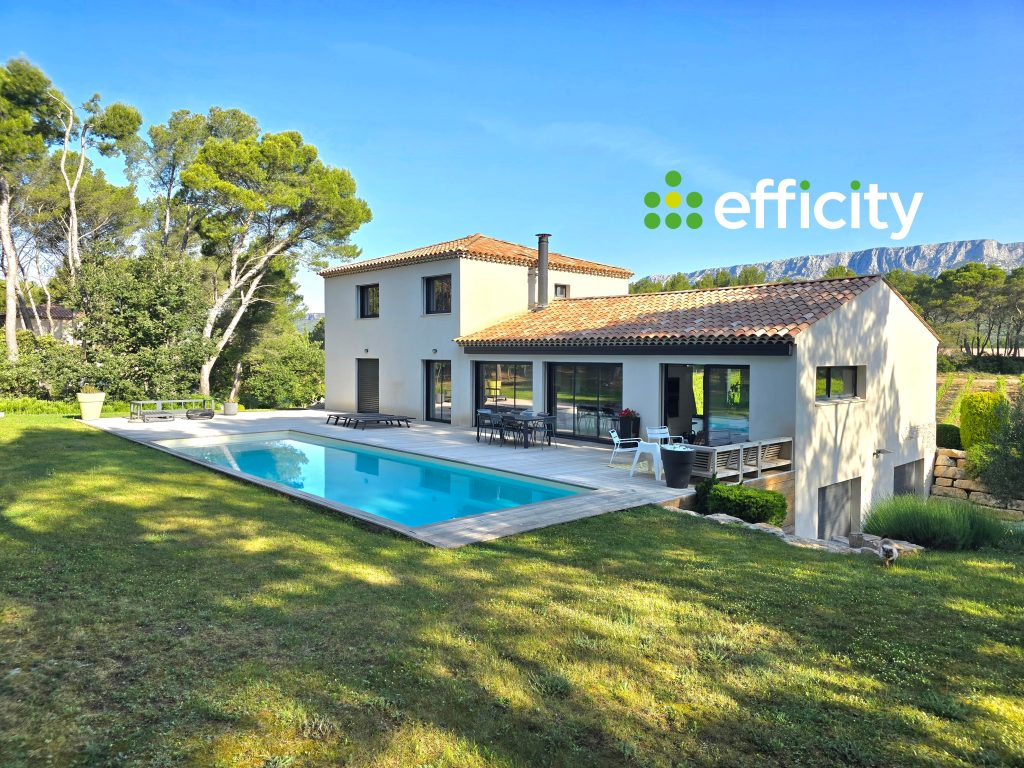 Villa d’exception avec vue Sainte Victoire et vallée de l’arc
