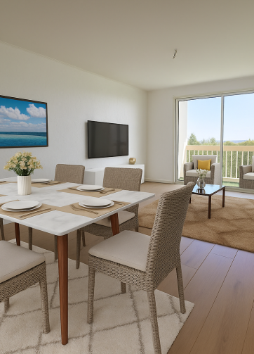 T3 63M2 AVEC LOGGIA ET BALCON HYERES