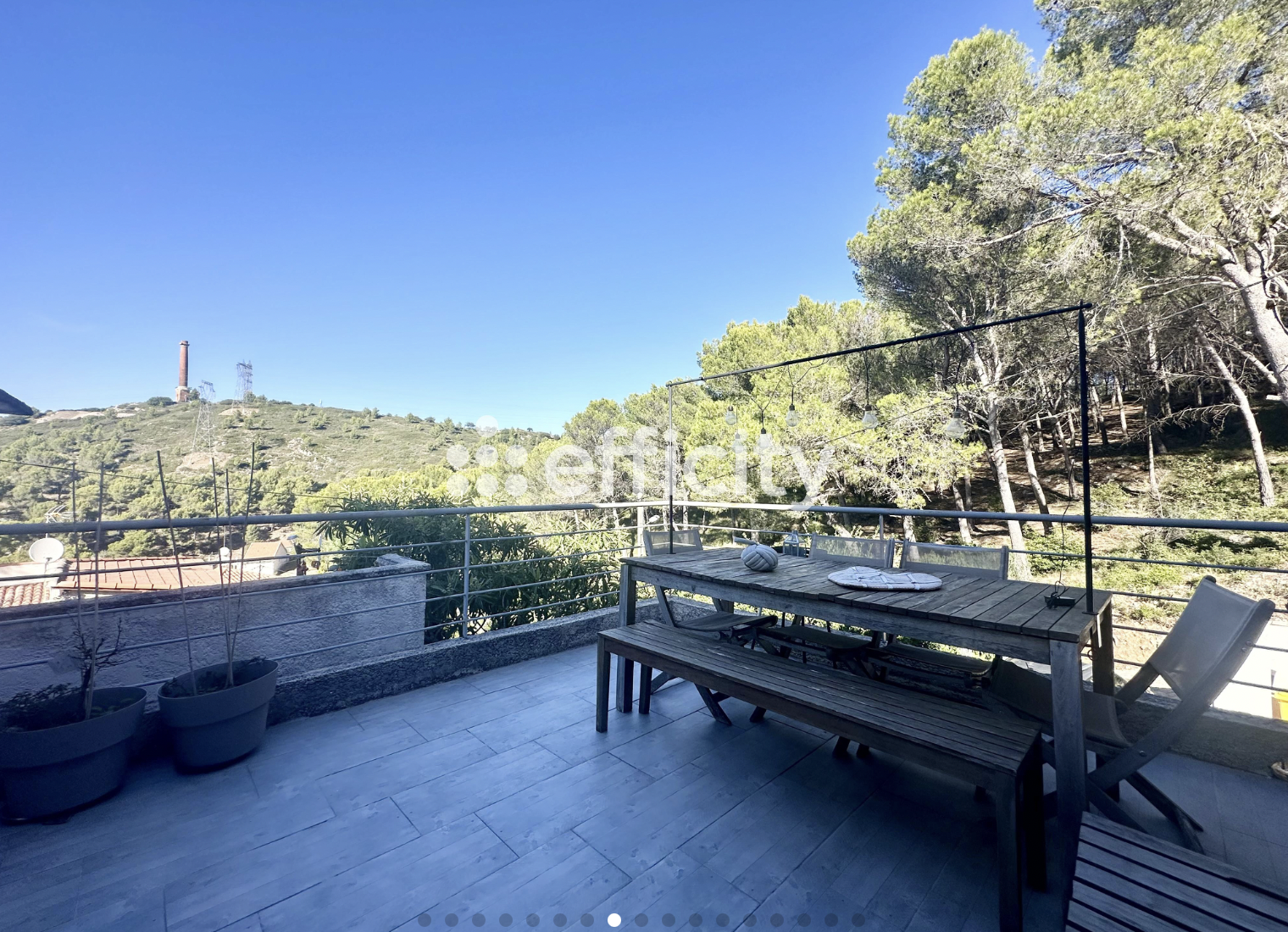 13240 SEPTEMES-LES-VALLONS – 3 PIÈCES – 2 CHAMBRES – GRANG GARAGE AMENAGEABLE – MAISON EN PIED DE COLINE AVEC TERRASSE – LUMINEUX – CALME ABSOLU – JARDIN – PARKING